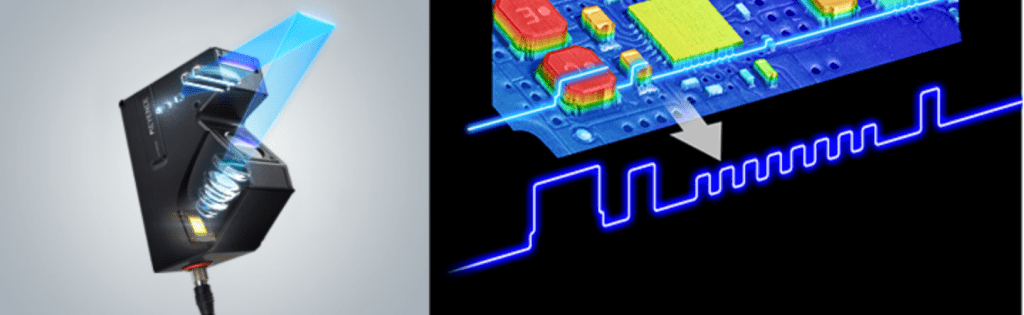 3d machine vision laser displacement AIOT4
