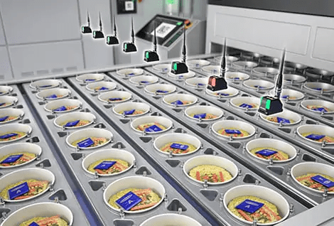 Vision Sensor sachet detection food components