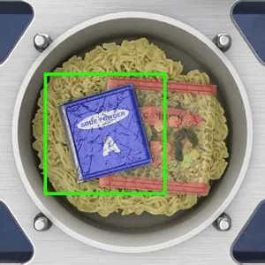 Sachet Detection in Pots