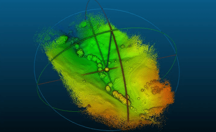 Phenotyping landscape with trees and LIDAR top